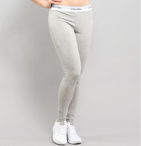 Calvin Klein egging Pant C/O melange šedé