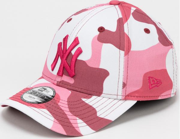 New Era 940K MLB Chyt Camo Pack NY vínová / růžová / bílá