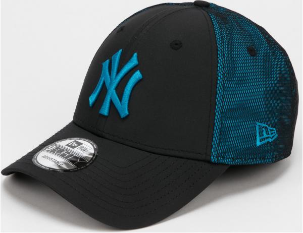 New Era 940 MLB Mesh Underlay NY černá / tyrkysová