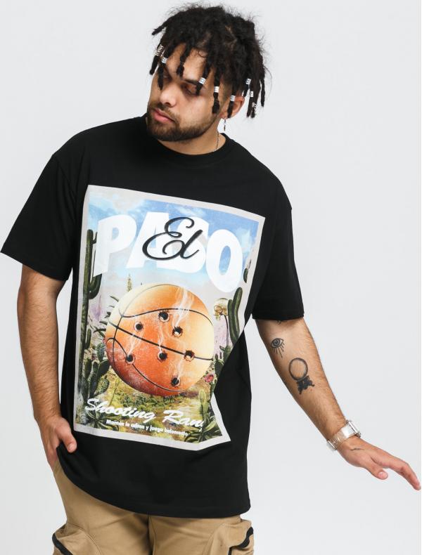 Urban Classics El Paso Oversize Tee černé