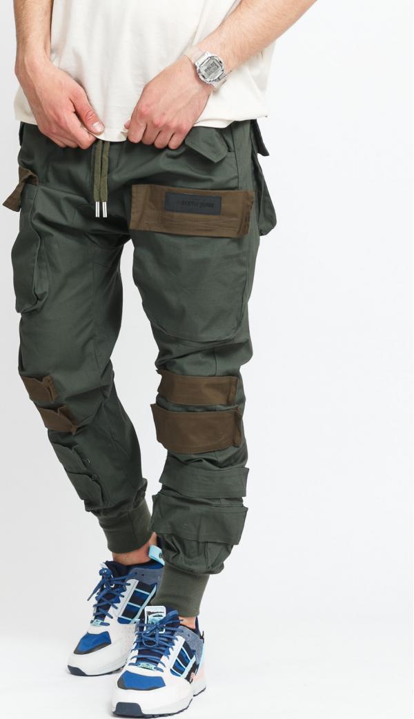 Sixth June Cargo Pants olivové