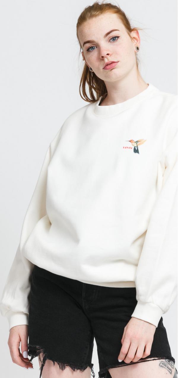 evi's ® Graphic elrose louchy Crew krémová