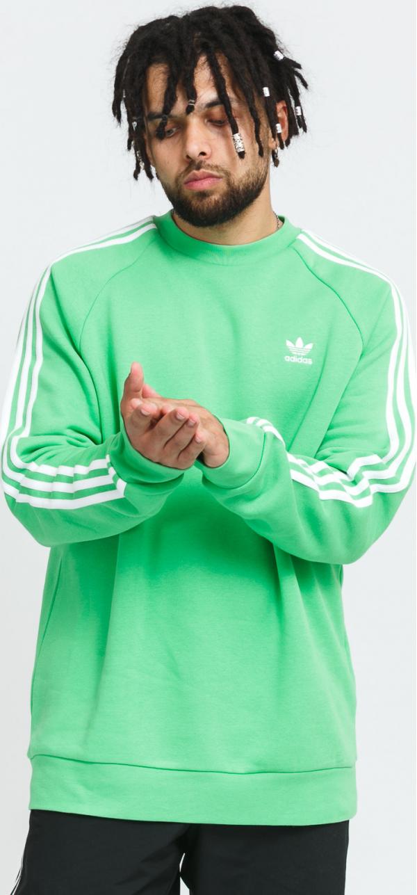 adidas Originals 3-Stripes Crew zelená