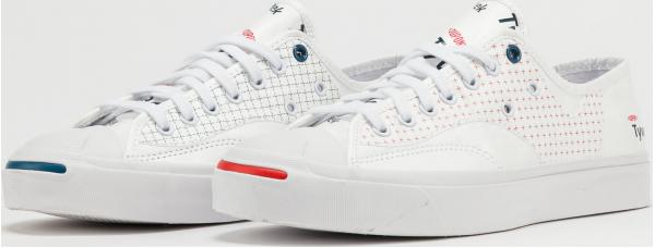 Converse Jack Purcell Rally white / fiery red / pr