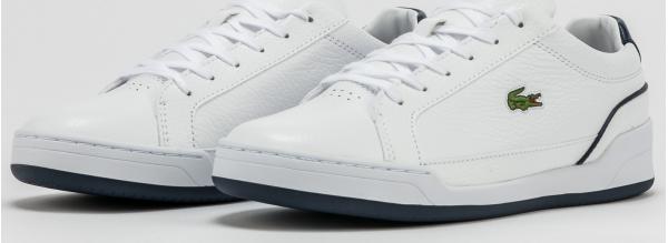 LACOSTE Challenge Leather white / navy