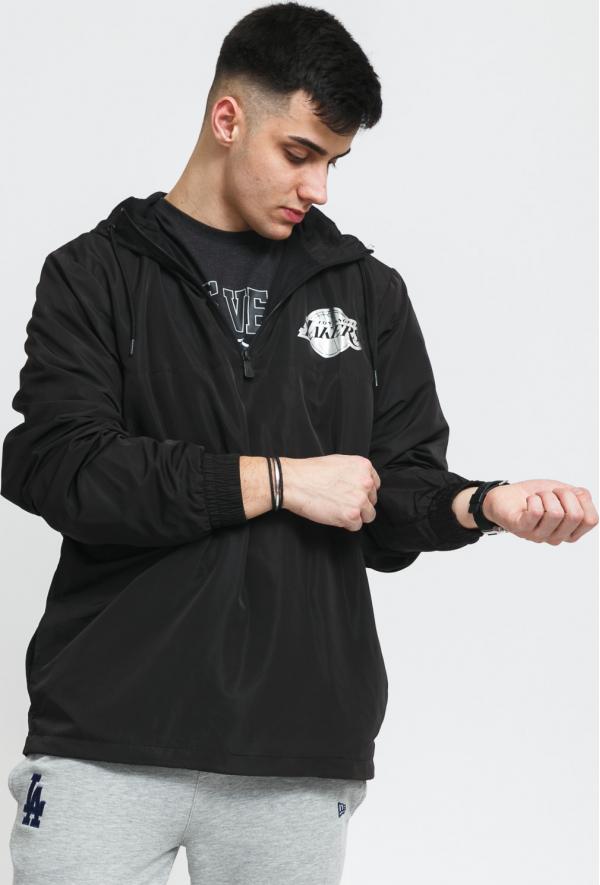 New Era NBA Metalic Windbreaker LA akers černá