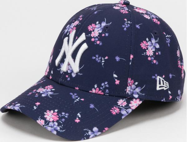 New Era 940W MLB Floral NY navy / fialová / růžová