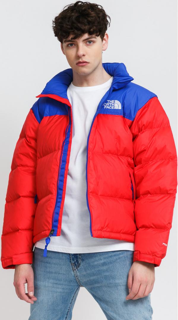 The North Face M 1996 Retro Nuptse Jacket čevená / modrá