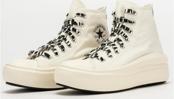 Converse Chuck Taylor All Star Move Hi egret / black / egret