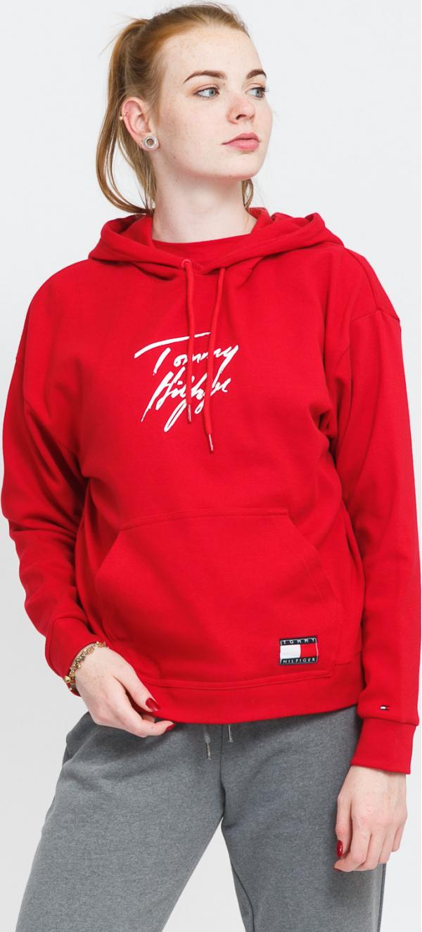 Tommy Hilfiger Hoodie WK červená