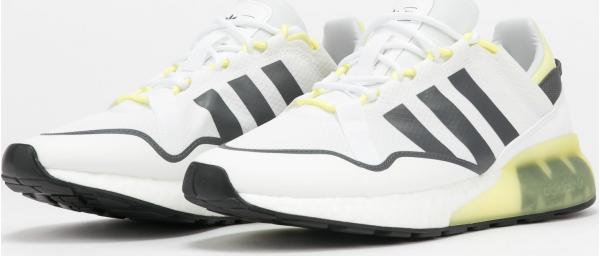adidas Originals ZX 2K Boost Pure ftwwht / grefiv / pulyel