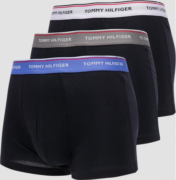 Tommy Hilfiger 3Pack Premium Essentials Trunk navy / světle fialové / šedé / modré