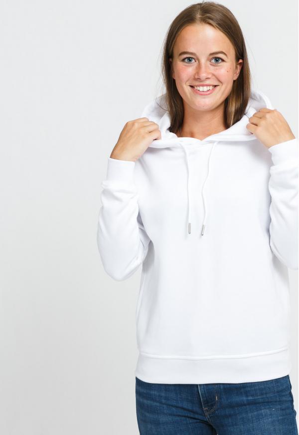 Urban Classics Ladies Hoody bílá