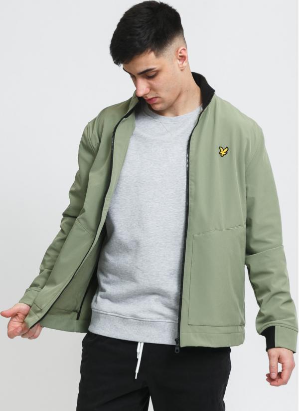 yle & Scott Funnel Neck Softshell Jacket olivová