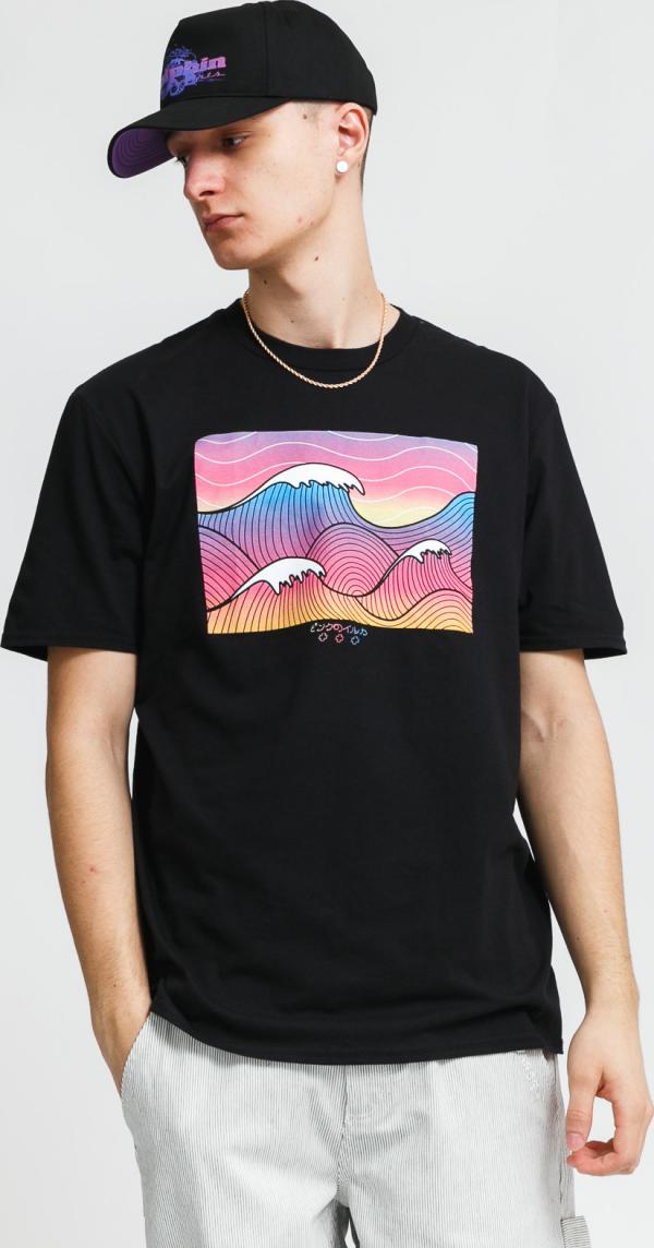 Pink Dolphin Tsunami II Tee černé