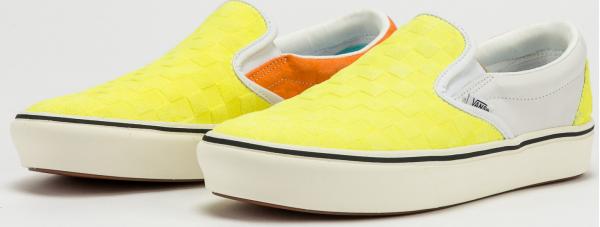 Vans Comfycush Slip-On (penn) yellow / orange