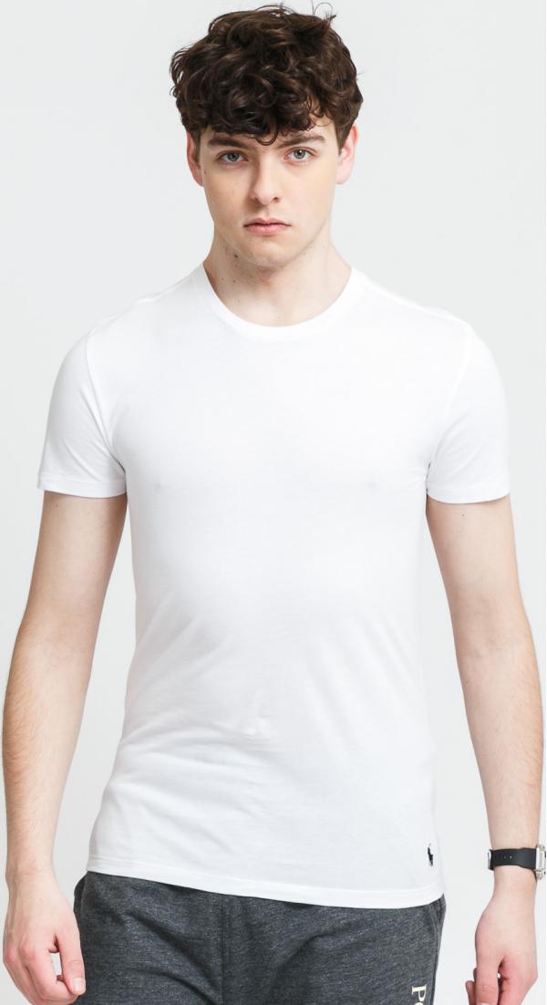 Polo Ralph auren 3Pack SS Crew Tee bílé
