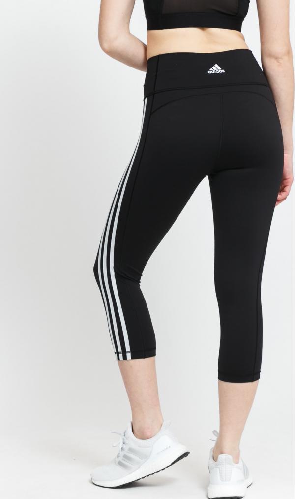 adidas Performance Believe This 2.0 3-tripes 3/4 Tights černé