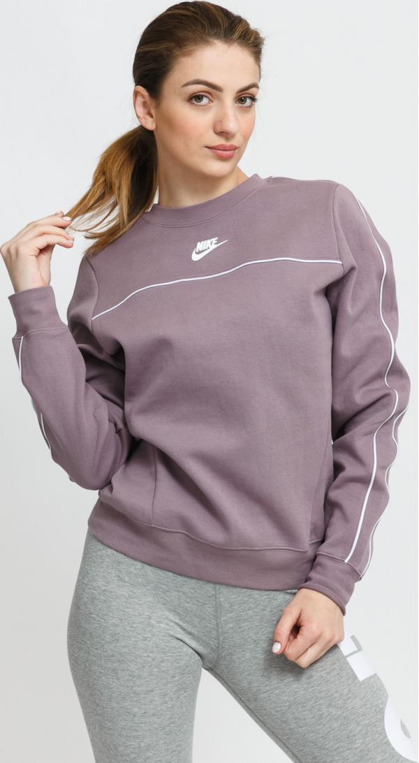 Nike W NW illenium Essential Fleece Crew fialová