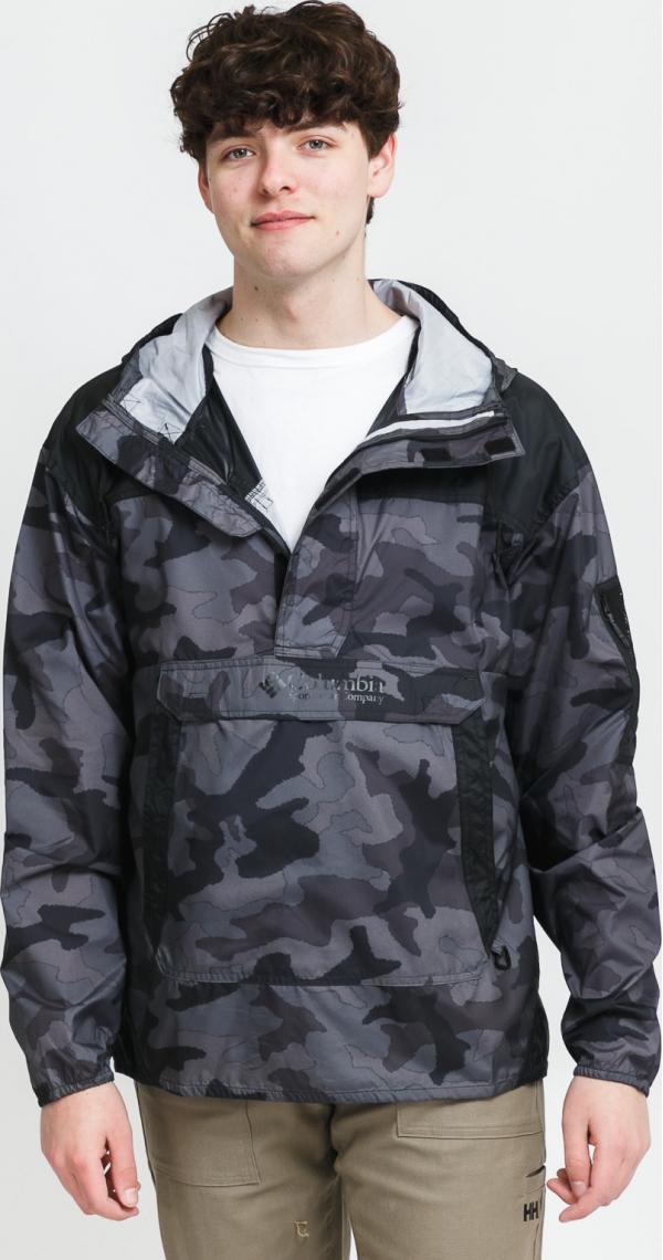 Columbia Challenger Windbreaker camo tmavě šedá / černá