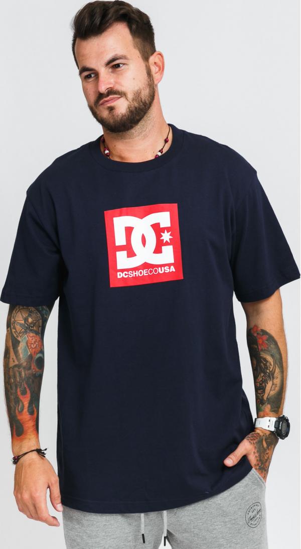 DC DC Square Star Tee navy