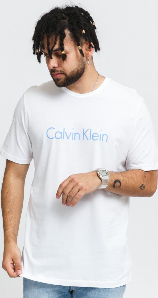 Calvin Klein Crew Neck bílé / modré