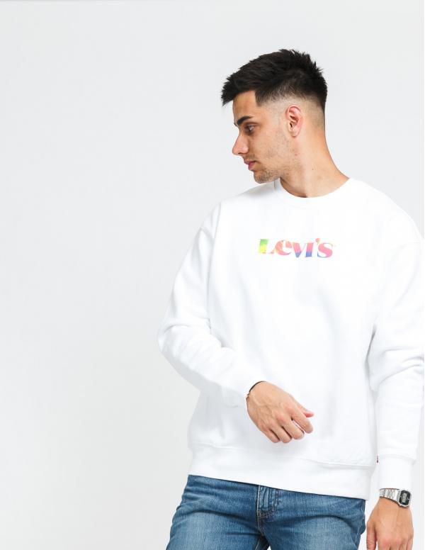 evi's ® Relaxed T2 Graphic Crew bílá