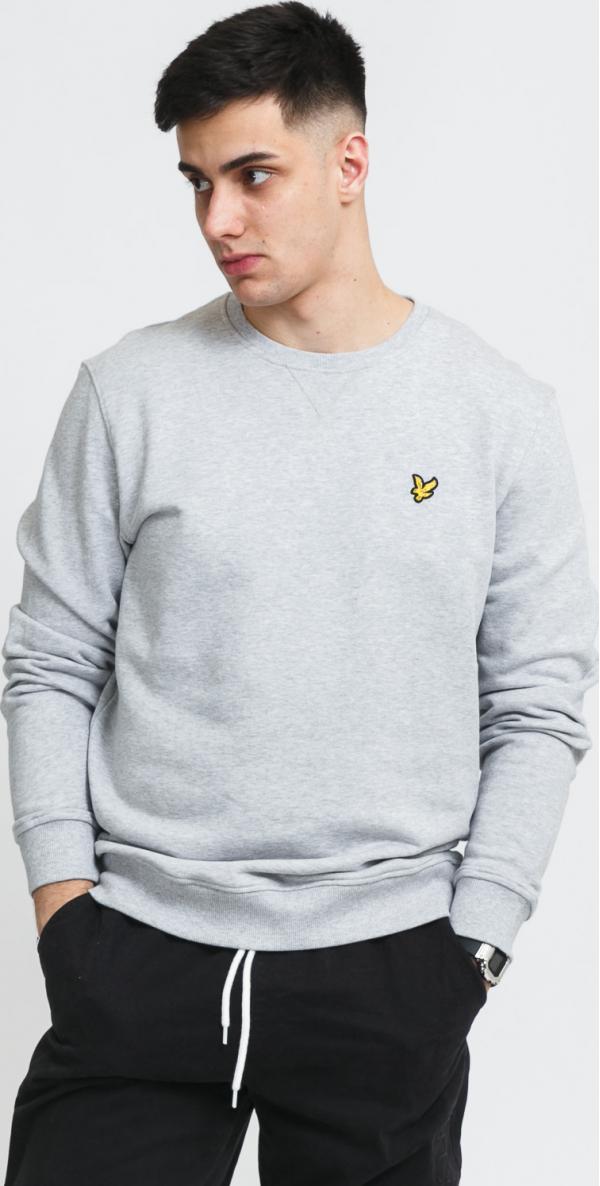 yle & Scott Crew Neck Sweatshirt melange šedá