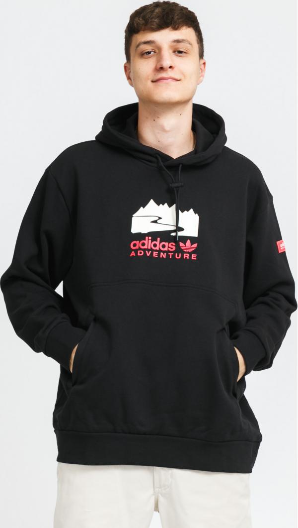 adidas Originals ogo Hoodie černá