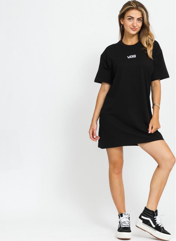 Vans W Center Vee Tee Dress černé