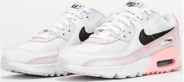 Nike Air Max 90 GS white / black - arctic punch