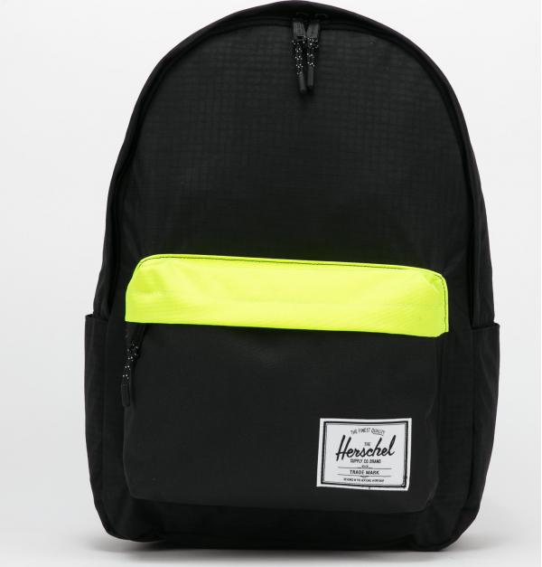 Herschel Supply CO. Classic XL Backpack černý / neon žlutý