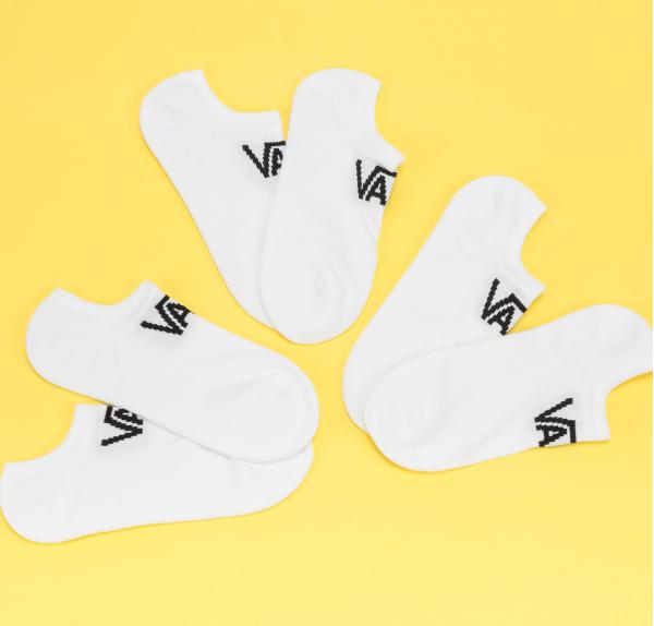 Vans MN Classic Kick 3Pack bílé