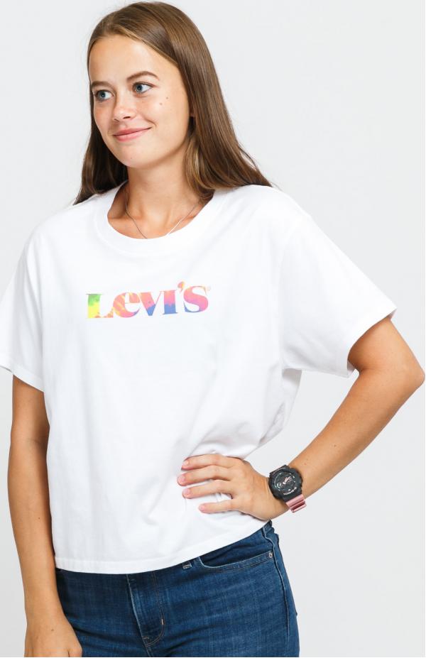 evi's ® Graphic Varsity Tee bílé