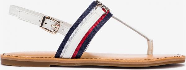 Shimmery Ribbon Flat Sandále Tommy Hilfiger