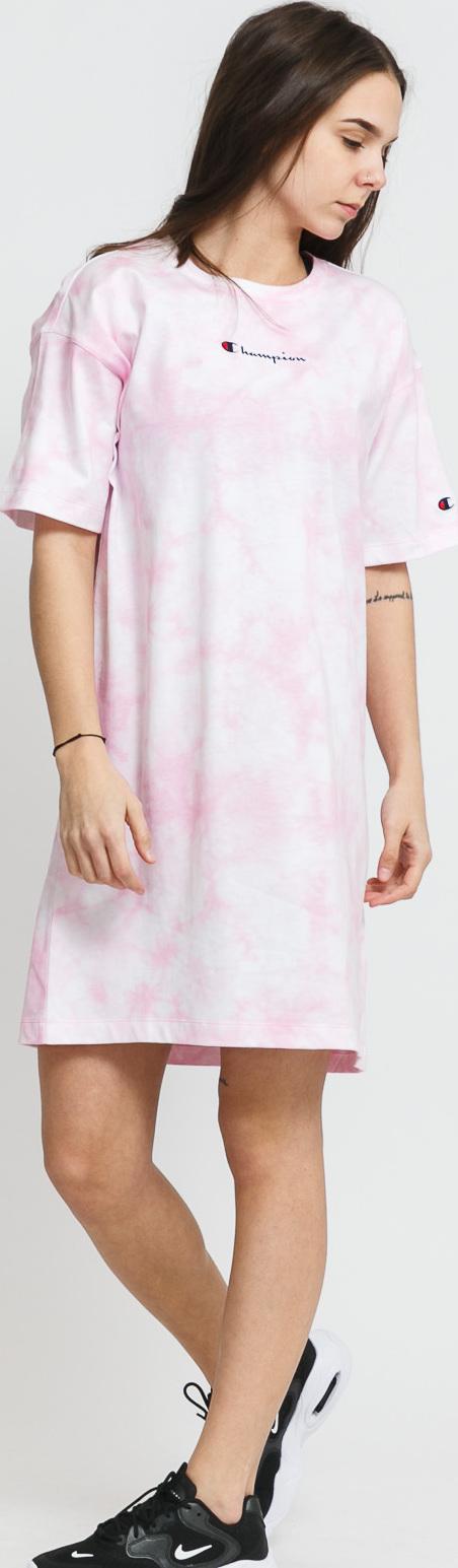 Champion Dress Street Cuture bílé / růžové