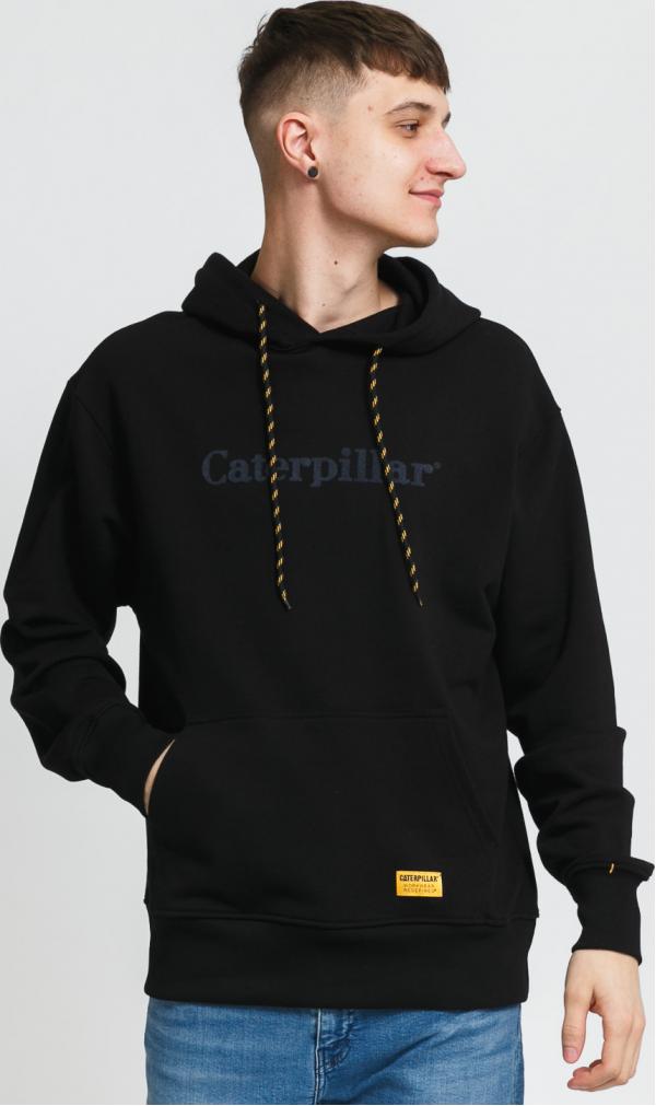 CATERPILLAR Classic ogo Hoodie černá