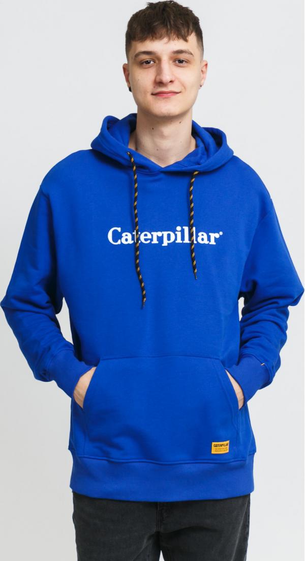 CATERPILLAR Classic ogo Hoodie modrá