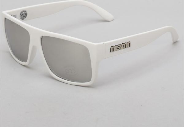 Mass DNM Icon Sunglasses bílé / stříbrné
