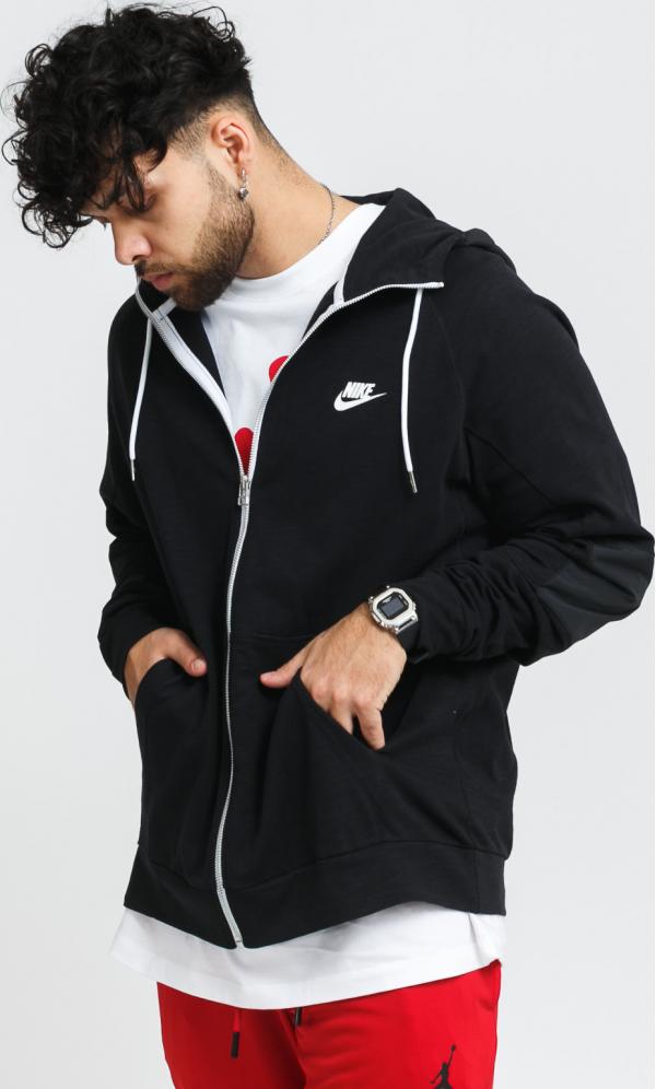 Nike M NSW Me FZ Lightweight Hoodie Mix černá