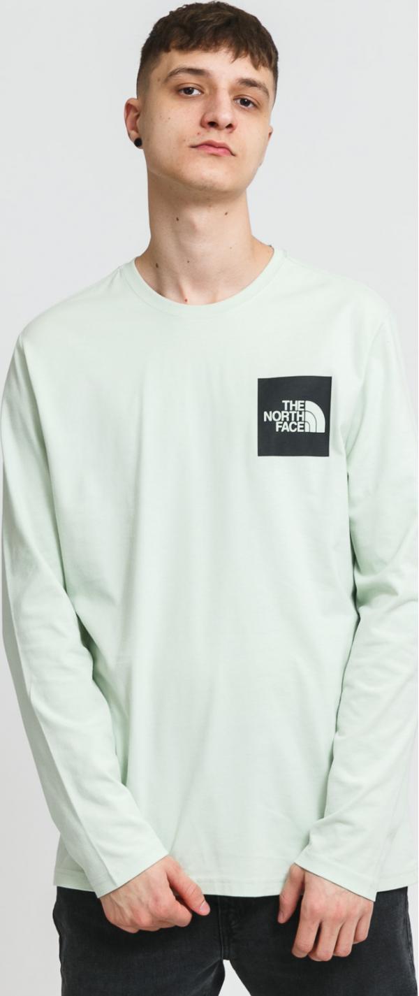 The North Face  LS Fine Tee světle mentolové