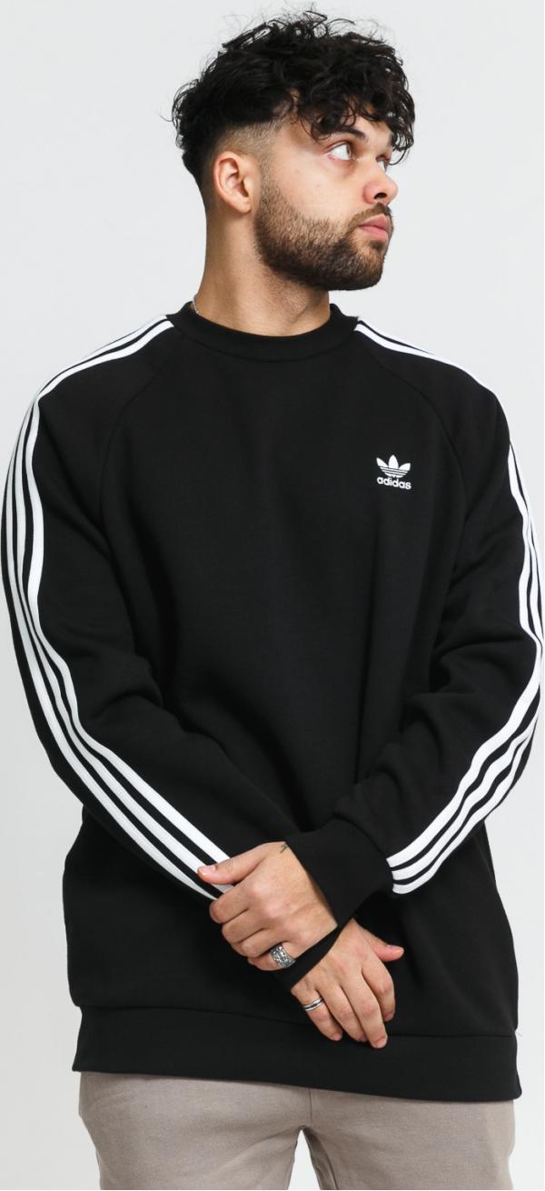 adidas Originals 3-Stripes Crew černá