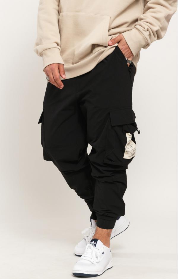 PREACH Nylon Cargo Pants černé