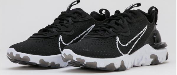 Nike React Vision black / white - black