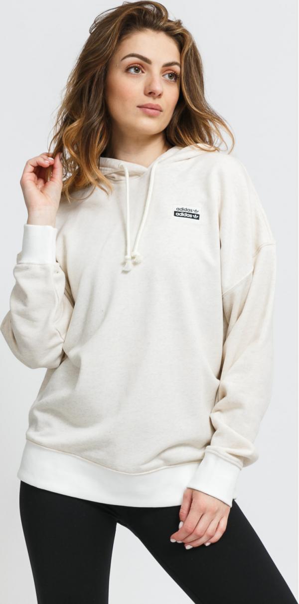 adidas Originals Hoodie melange krémová