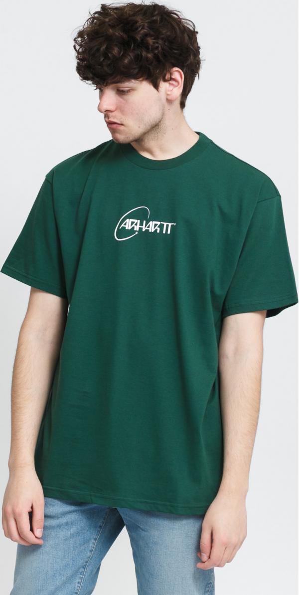 Carhartt WIP SS Orbit Tee tmavě zelené