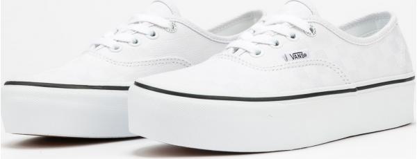 Vans Authentic Platfor (tonal check) tr wht / blk