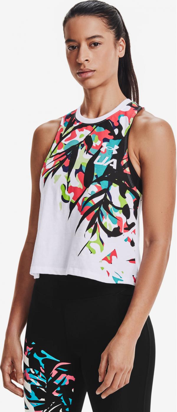 Run Floral Tílko Under Armour