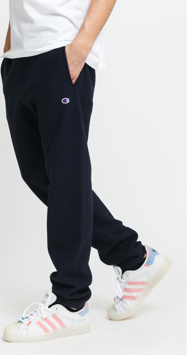 Champion Elastic Cuff Pants navy