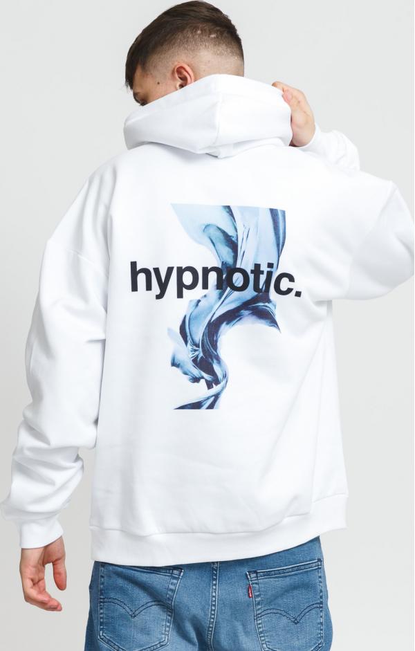 9N1 SENSE. Hypnotic Hoodie bílá